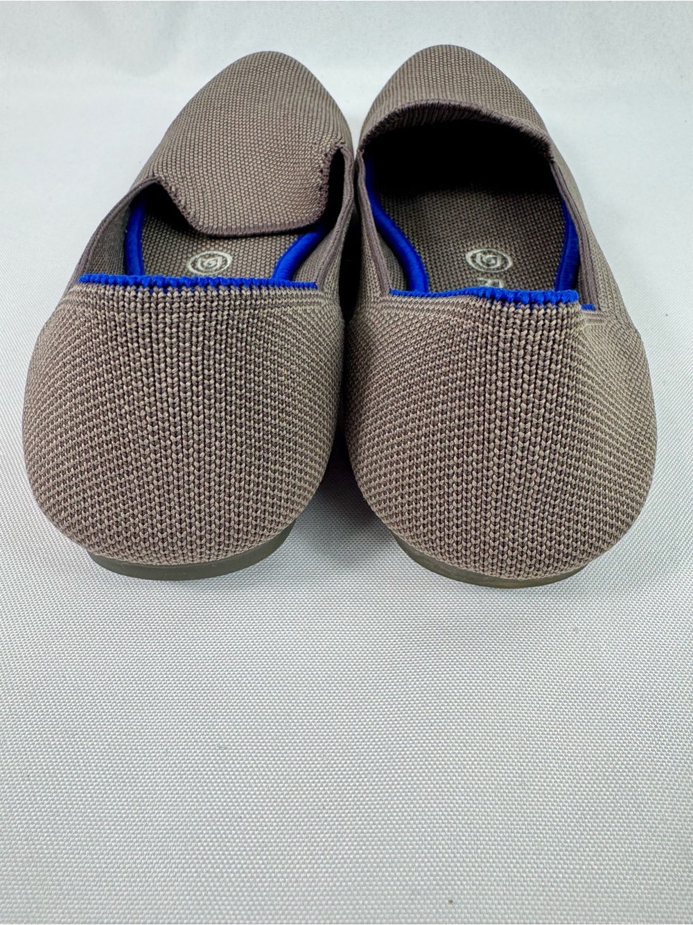 Rothy’s Khaki Round Toe Knit Women’s Ballet Flats Size 8 - Picture 3 of 6